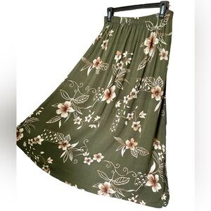 EUC! Lily Floral A Line Skirt